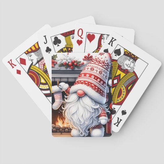 Santa Gnom Spielkarten (Rückseite)