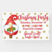 Santa Gnome Banner (Horizontal)