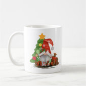 Santa Gnome - Funny Christmas Gnome Design T - Shi Kaffeetasse (Links)