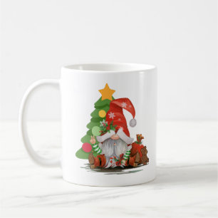 Santa Gnome - Funny Christmas Gnome Design T - Shi Kaffeetasse