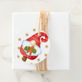 Santa Gnome Geschenkanhänger (Beispiel)