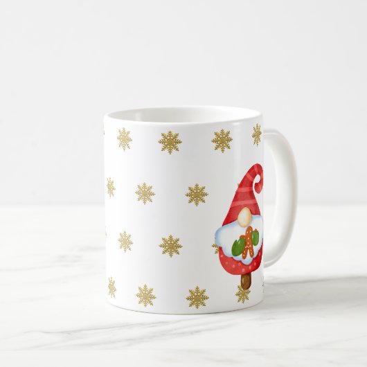 Santa Gnome Kaffeetasse (VorderseiteRechts)