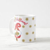 Santa Gnome Kaffeetasse (Vorderseite Links)