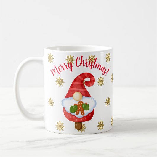 Santa Gnome Kaffeetasse (Links)