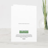 Santa Gnome Karte (Rückseite)