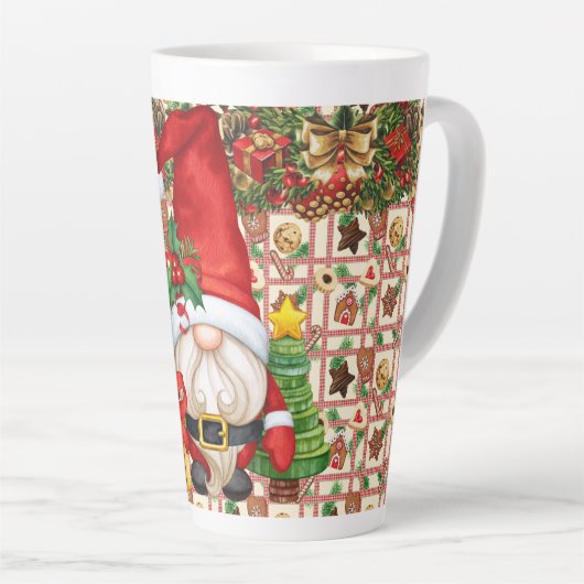 Santa Gnome Milchtasse (Rechte Ecke)