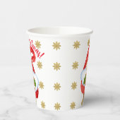 Santa Gnome Pappbecher (Links)