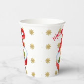 Santa Gnome Pappbecher (Rechts)