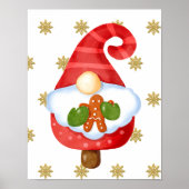 Santa Gnome Poster (Vorne)
