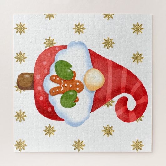 Santa Gnome Puzzle (Horizontal)
