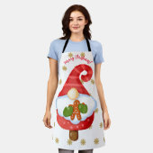 Santa Gnome Schürze (Getragen)