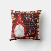Santa Gnome Throw Kissen (Rückseite)