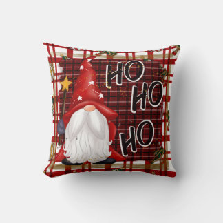 Santa Gnome Throw Kissen