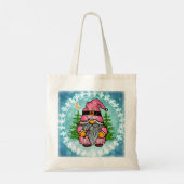 Santa gnome tragetasche (Rückseite)