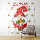 Santa Gnome Wandteppich (Beispiel)