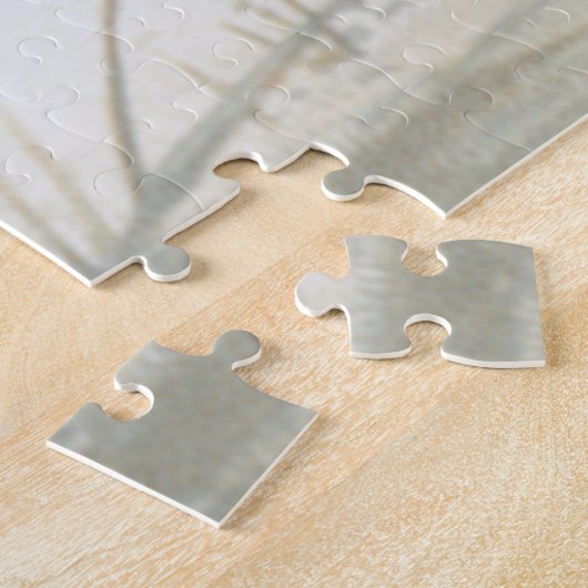 Santa gnomes rutscht auf einem Stein Puzzle (Seite)