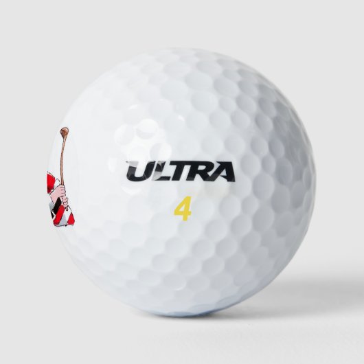 Santa Golf Ball (Logo)