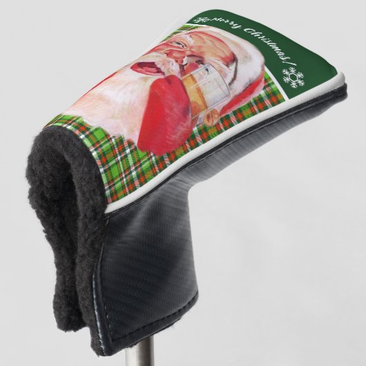 Santa Golf Club Cover Headcover (3/4 Vorderseite)