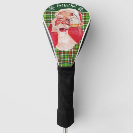 Santa Golf Club Cover Headcover (Vorderseite)