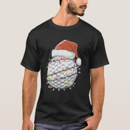 Santa Golf Spaß Weihnachten Golfer Frauen Weihnach T-Shirt