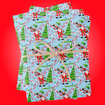 Santa Golfing by Christmas Tree Geschenkpapier Set<br><div class="desc">Der Weihnachtsmann konnte nicht warten! Er eröffnete ein frühes Geschenk - ein Golfgadget für sein Spiel. Nun, unser wunderschönes Weihnachtsgolfmuster ist perfekt für die Golfer. Wrap deinen Liebsten in dieses lustige Papier und mach ein Loch in eins mit ihnen! Die Fähigkeiten des Weihnachtsmanns am Baum bringen diesem einzigartigen Design eine...</div>