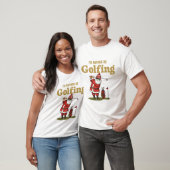 Santa Golfing T-Shirt (Unisex)