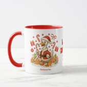 Santa Goose Christmas Tasse (Links)