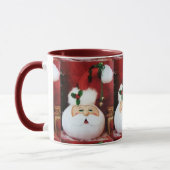 ***SANTA GOURD*** CHRISTMAS KAFFEE TASSE (Links)