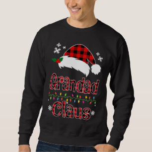 Santa Grandad Claus Weihnachts-Matching-Familie Sweatshirt