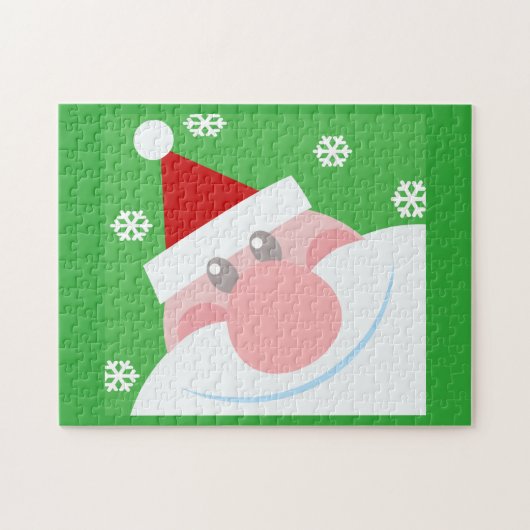 Santa Graphic Puzzle (Horizontal)
