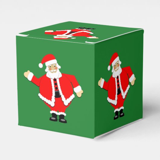 Santa Green Fevor Box Geschenkschachtel (Vorderseite)