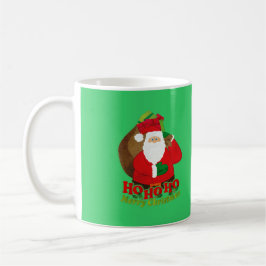 Santa Green "Wenn du nicht glaubst..." lustige Tas Kaffeetasse