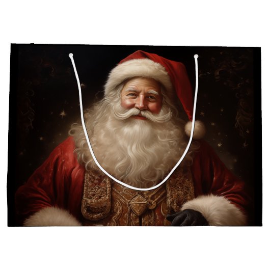 Santa Große Geschenktüte (Rückseite)