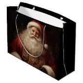Santa Große Geschenktüte (Rückseite Schrägansicht)