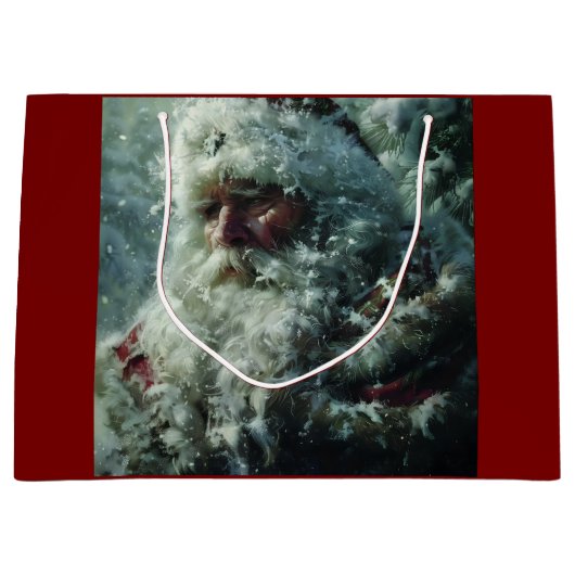 Santa Große Geschenktüte (Vorderseite)