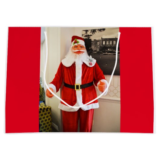 Santa Große Geschenktüte (Vorderseite)