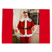 Santa Große Geschenktüte (Rückseite)