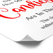 Santa Guess Wie viele Kanadier spielen signieren Poster (Ecke)