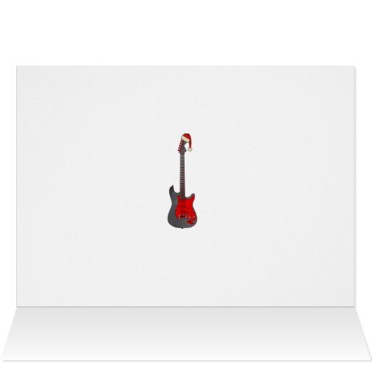 Santa Guitars Farbenfrohe Unterhaltung (Innenansicht Horizontal (Oben))