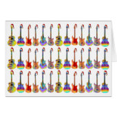 Santa Guitars Farbenfrohe Unterhaltung (Vorderseite (Horizontal))