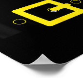 Santa-Gürtelanzug Lustiger Süßer Halloween-Weihnac Poster (Ecke)