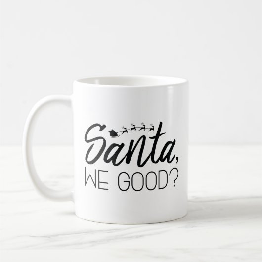 Santa, gut? kaffeetasse (Links)