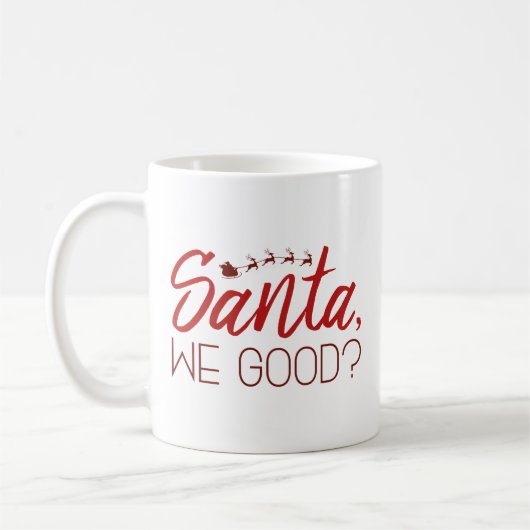 Santa, gut? kaffeetasse (Links)