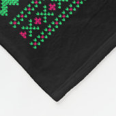 Santa Hands 67 Christmas Ugly Sweater Six Seven Me Fleecedecke (Ecke)