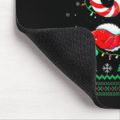Santa Hands 67 Christmas Ugly Sweater Six Seven Me Mousepad (Ecke)