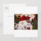 SANTA HAPPY URLAYS FEIERTAGSPOSTKARTE (Vorne/Hinten)
