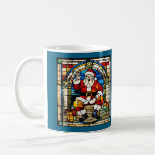 Santa Hartglas Kaffeetasse