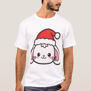 Santa-Hasen-Weihnachten T-Shirt