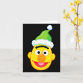 Santa Hat Bert  Karte (Gelbe Blume)