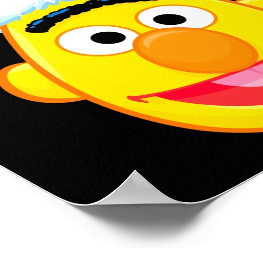 Santa Hat Bert  Poster (Ecke)